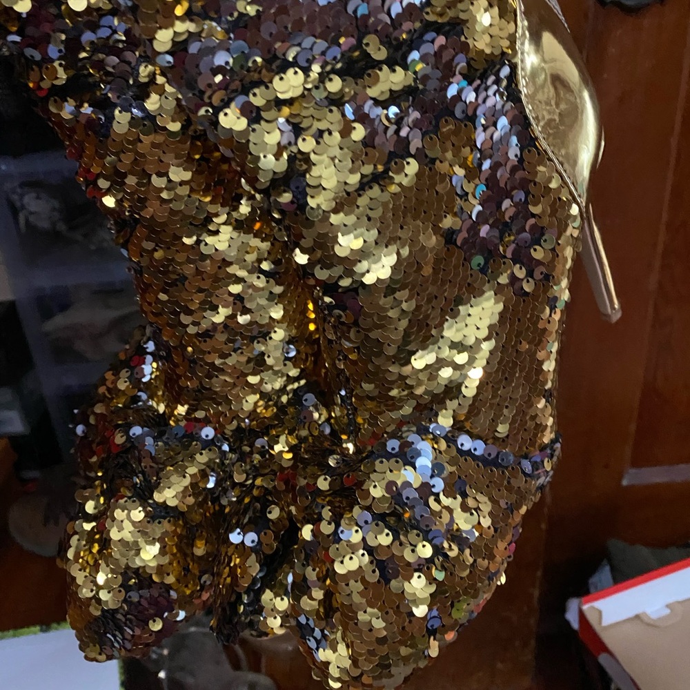 Cape Robin fancy booties loved them gold sequin stiletto